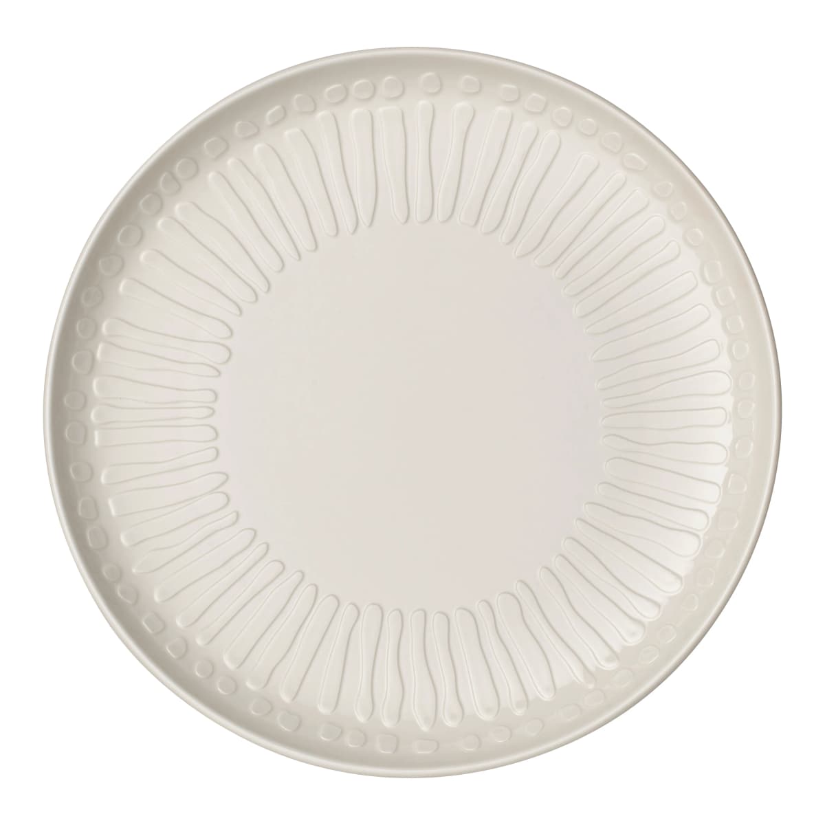 It's My Match Blossom tallerken 24 cm, White