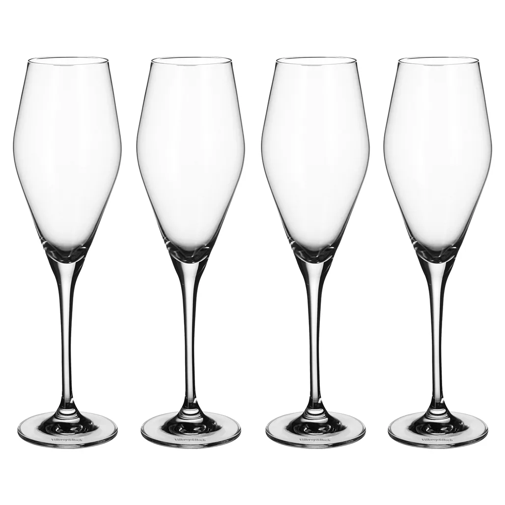 La Divina champagneglass 4-pakning, 26 cl
