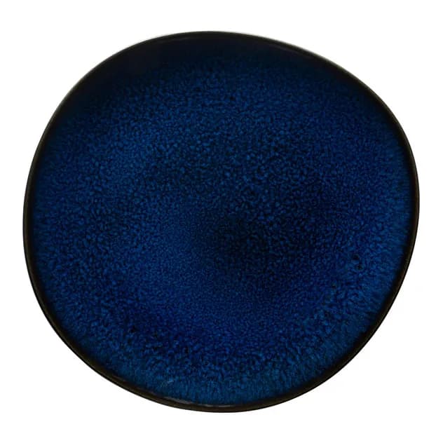 Lave tallerken Ø23 cm, Lave bleu (blå)