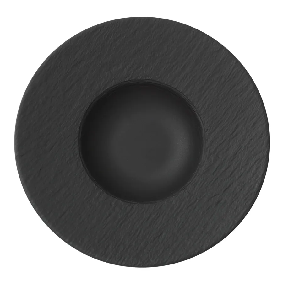 Manufacture Rock dyp tallerken Ø28 cm, svart