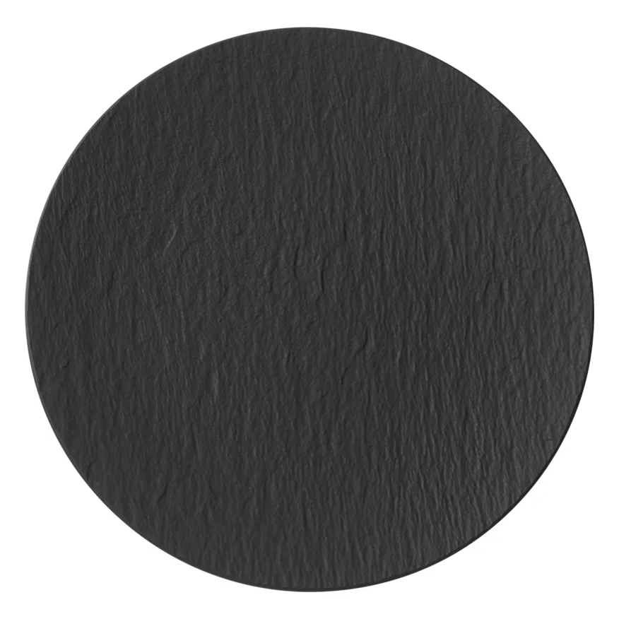 Manufacture Rock Gourmet tallerken Ø32 cm, svart