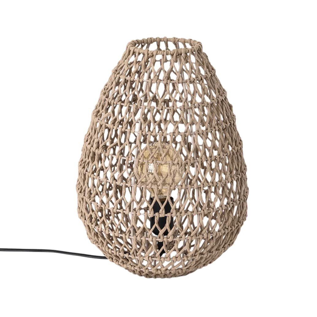 Buster bordlampe Ø27 cm, Natur