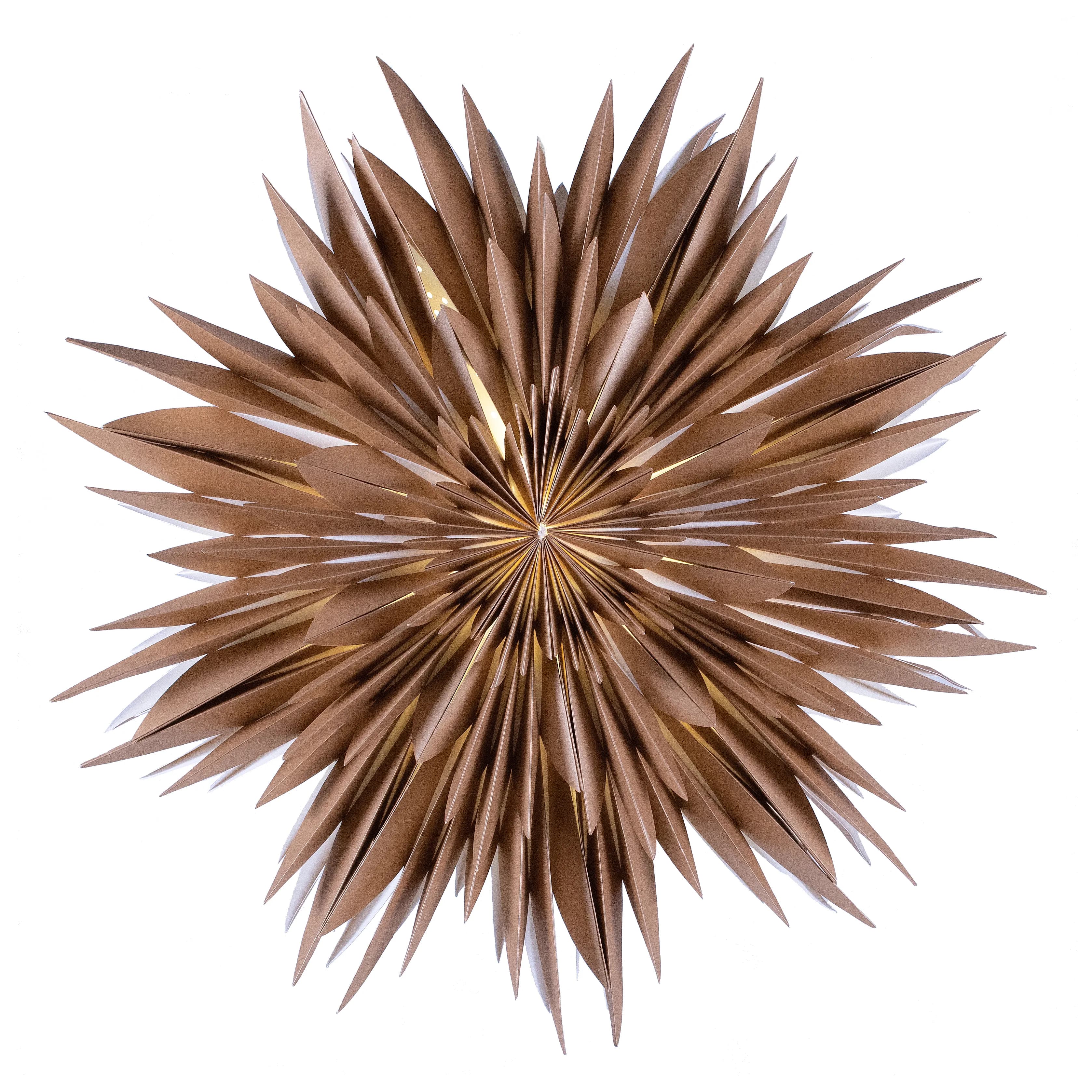 Maja adventsstjerne Ø60 cm, Guld