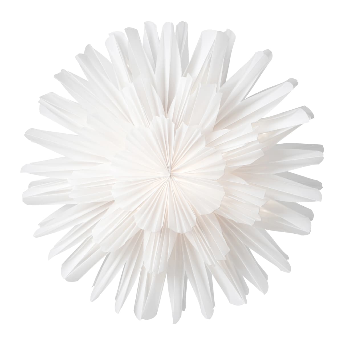 Snöblomma adventsstjerne, Ø44 cm