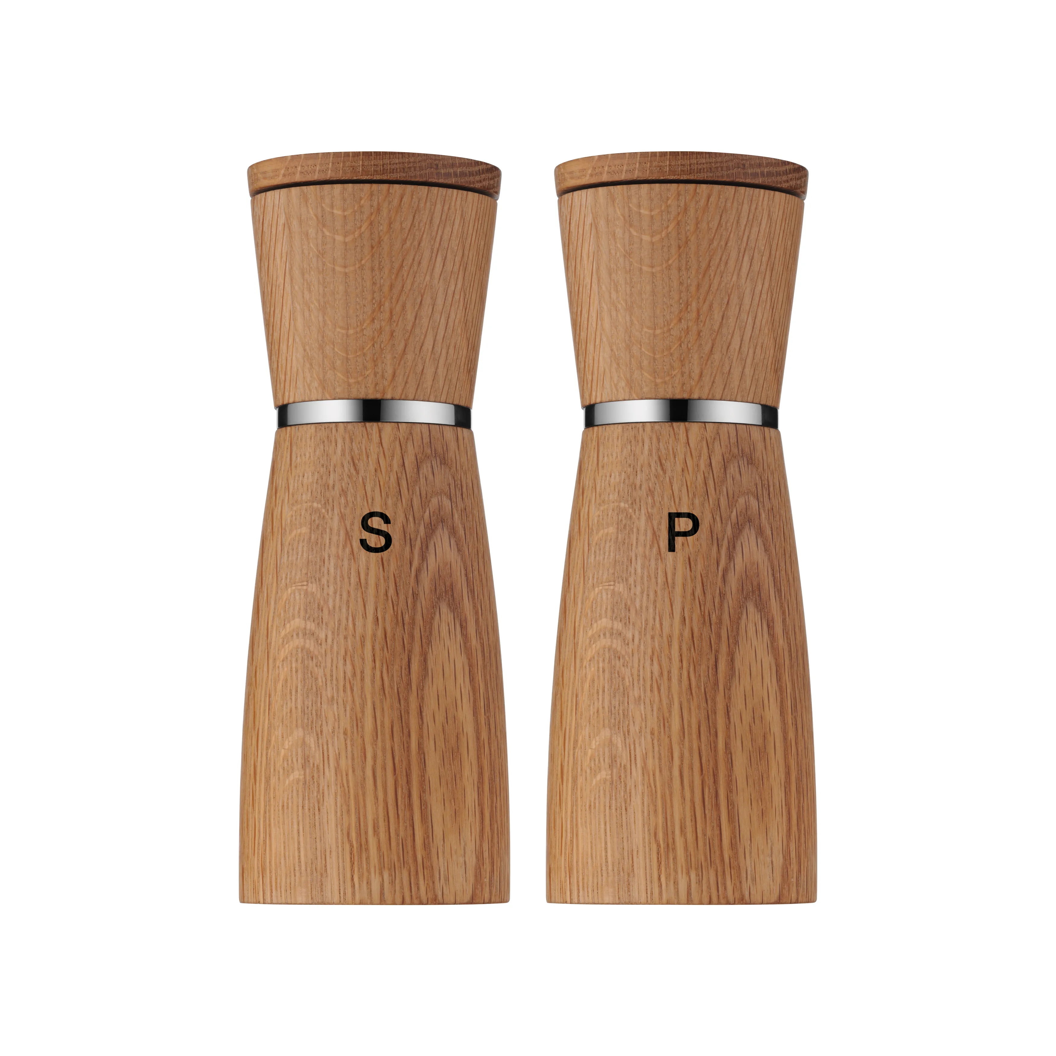 Ceramill Nature salt- og pepperkvernsett, Eik