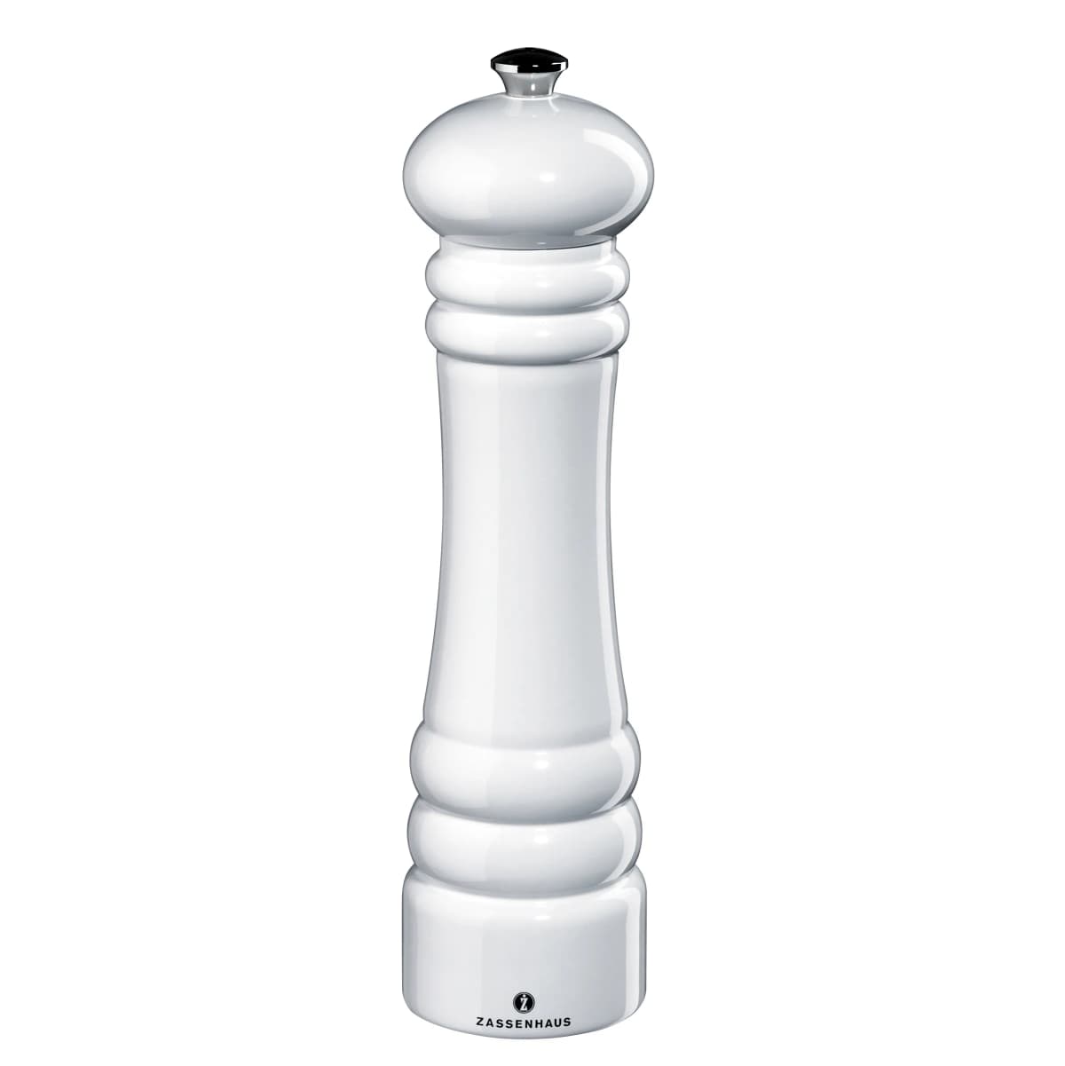 Berlin pepperkvern blank hvit, 24 cm