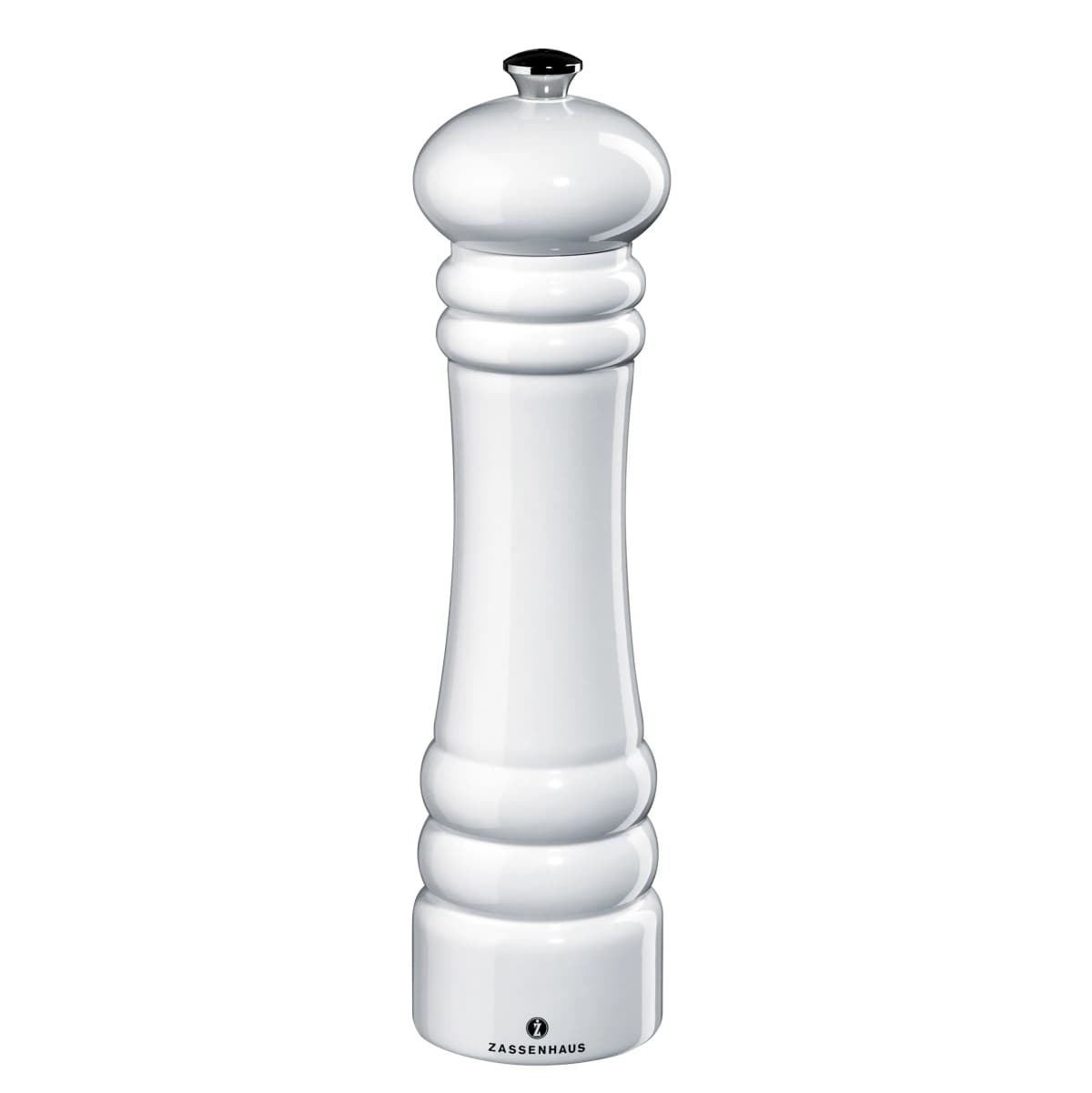 Berlin saltkvern blank hvit, 24 cm