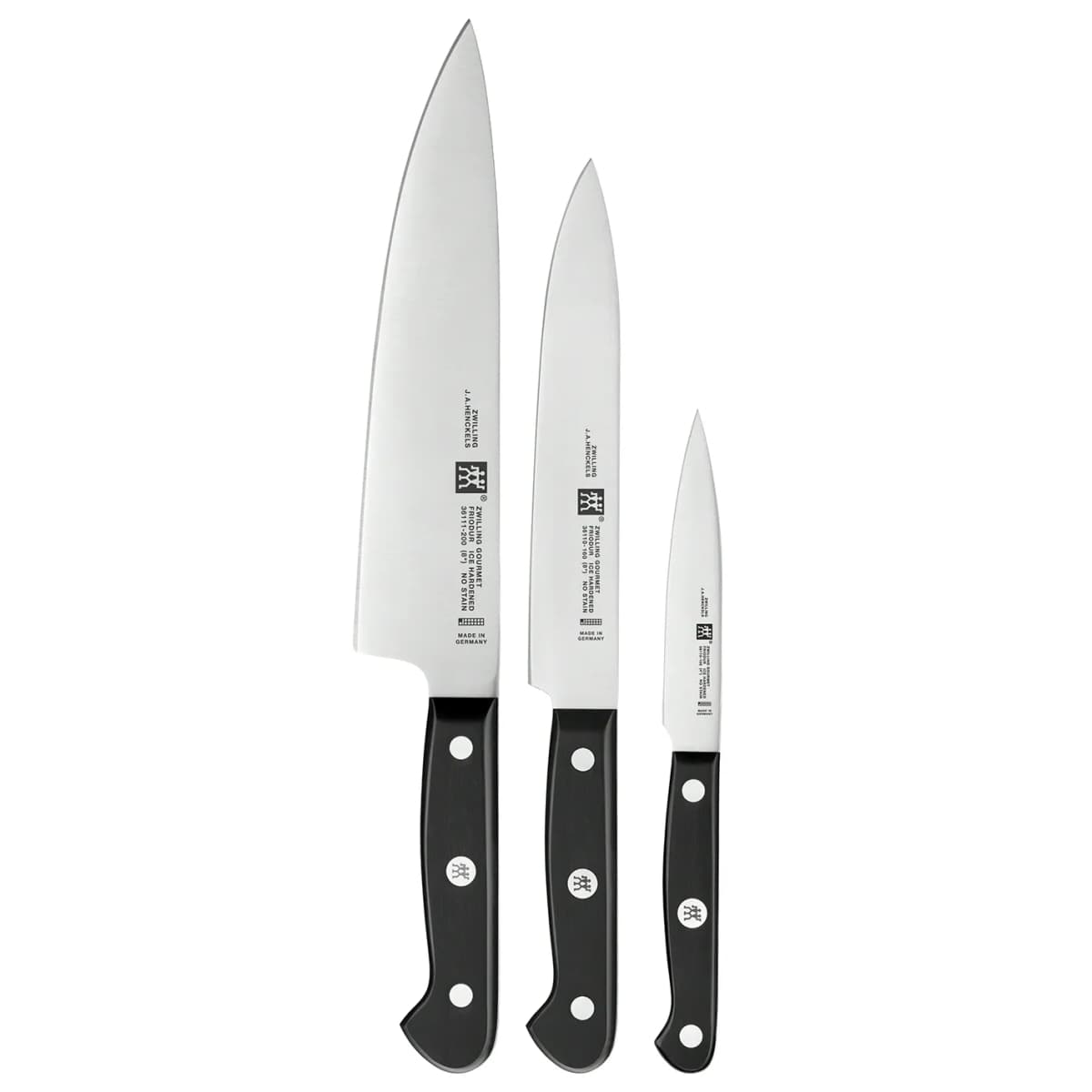 Zwilling Gourmet knivsett 3 deler, 3 deler