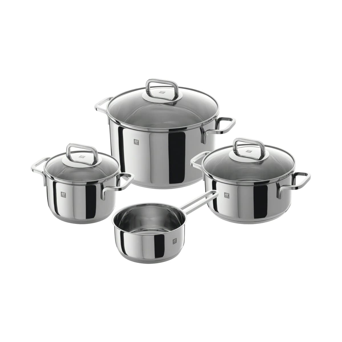 Zwilling Quadro grytesett 4 deler, 4 deler