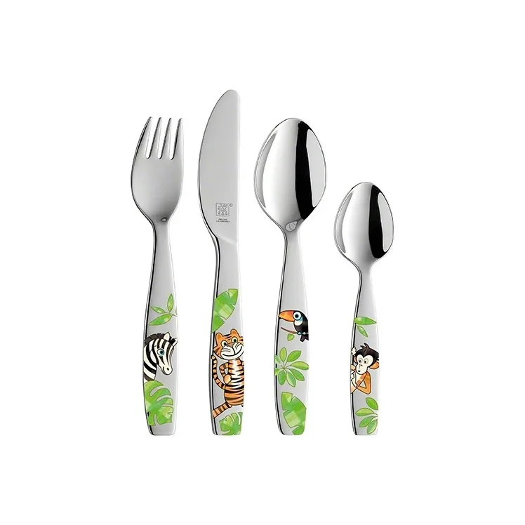 Zwilling Twin Kids Jungle barnebestikk 4 deler, 4 deler
