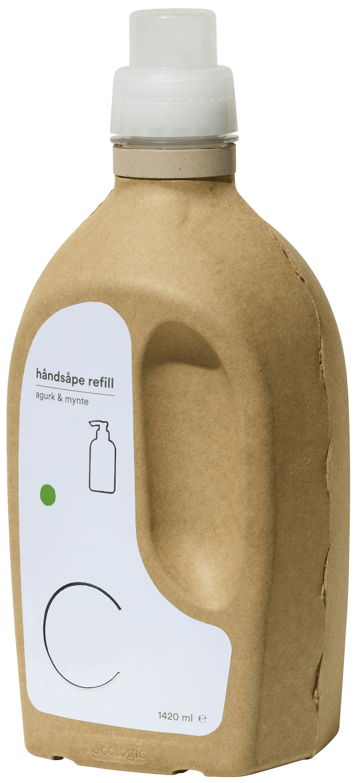 C Håndsåpe refill agurk & mynte 1420ml