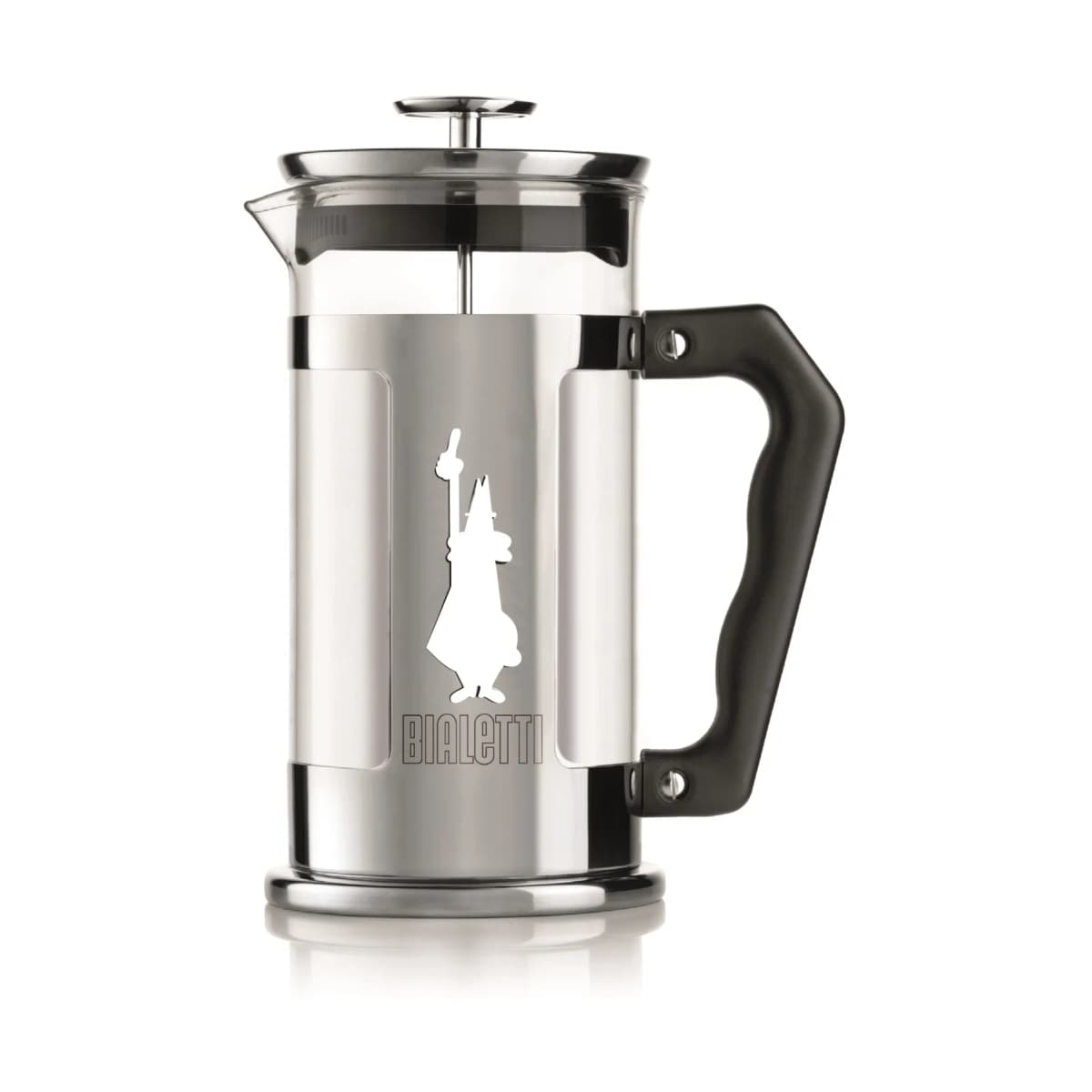 Preziosa kaffepresse 8 kopper, Sølv-svart