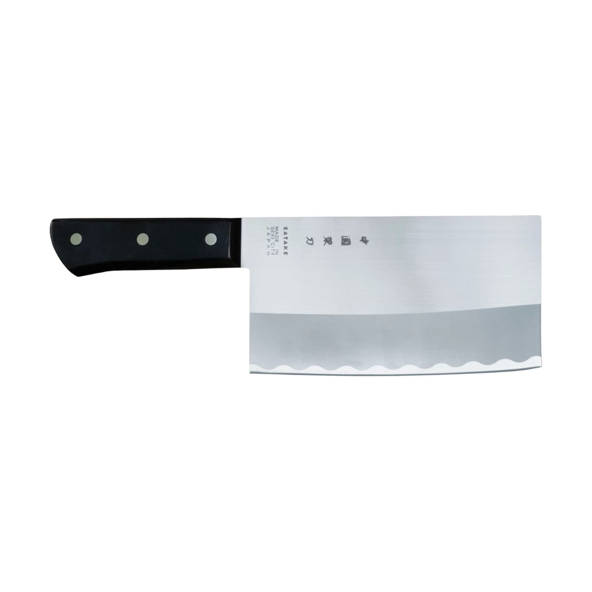 Satake Chopper kinesisk kokkekniv 30,5 cm, Svart