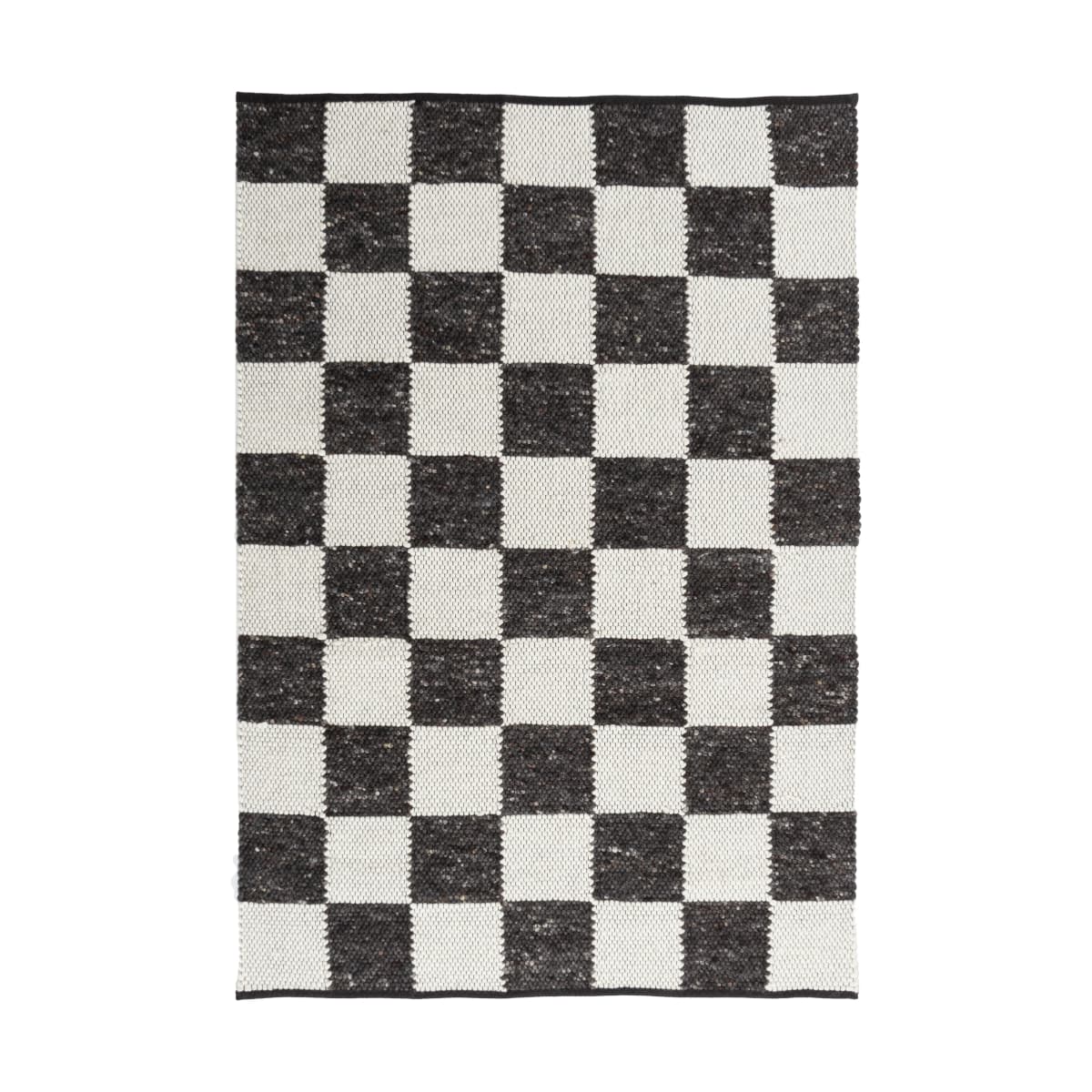 Gotland Design teppe Special Edition, Anthracite-white nr. 2428, 140x200 cm