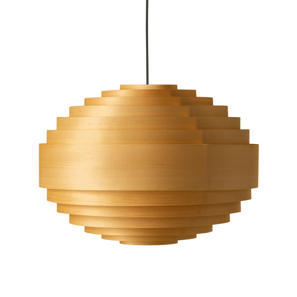 1002 Hans Pendant pendel, Matt oljevokset furu, Ø46 cm