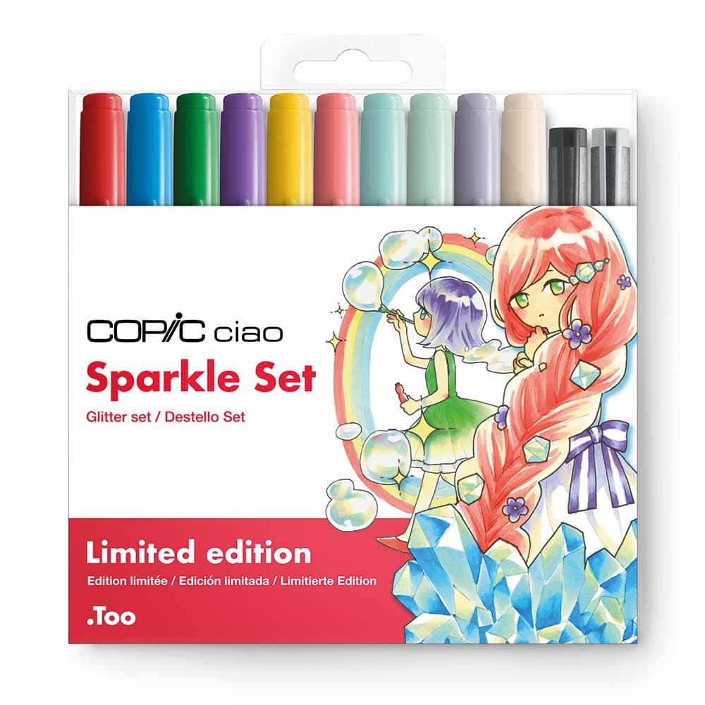 Copic Marker Ciao Sparkle Set Limited Edition (10+2)