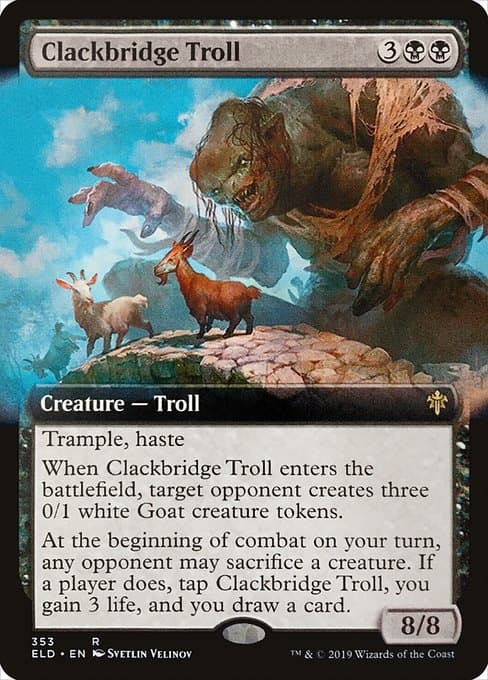 Clackbridge Troll (Enkeltkort)