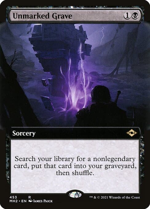 Unmarked Grave (Enkeltkort)