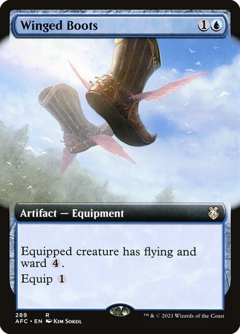 Winged Boots (Enkeltkort)