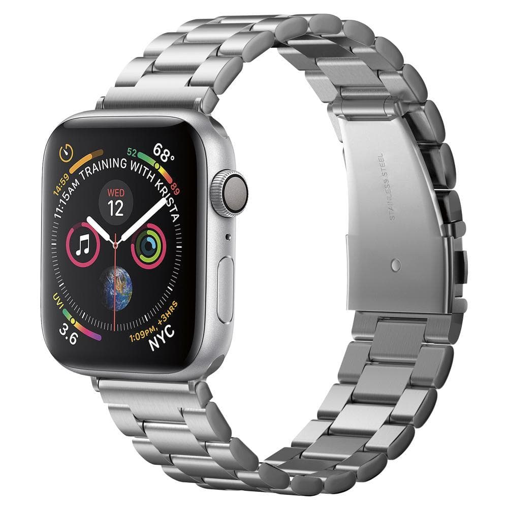Apple Watch Ultra 49mm 3rd Gen Metallarmbånd Modern Fit, Sølv