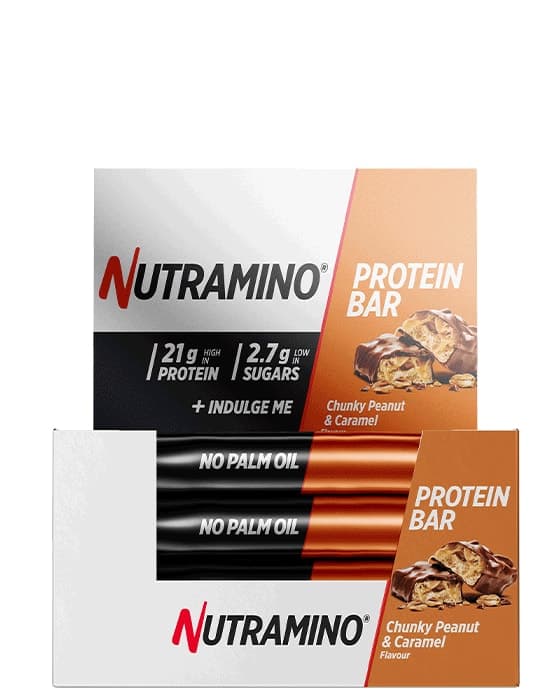 Nutramino Proteinbar Chunky Peanut & Caramel 12x60g
