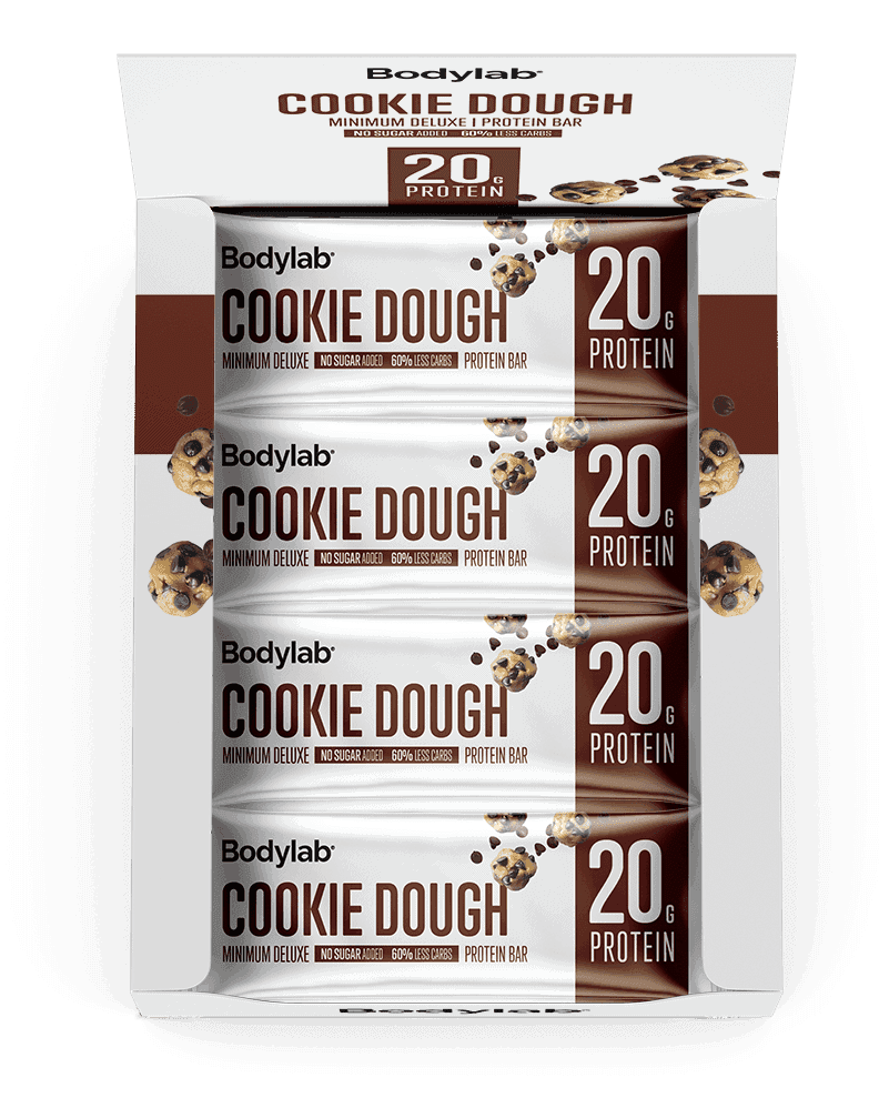 Bodylab Minimum Deluxe Proteinbar Chocolate Chip Cookie Dough 12x65g