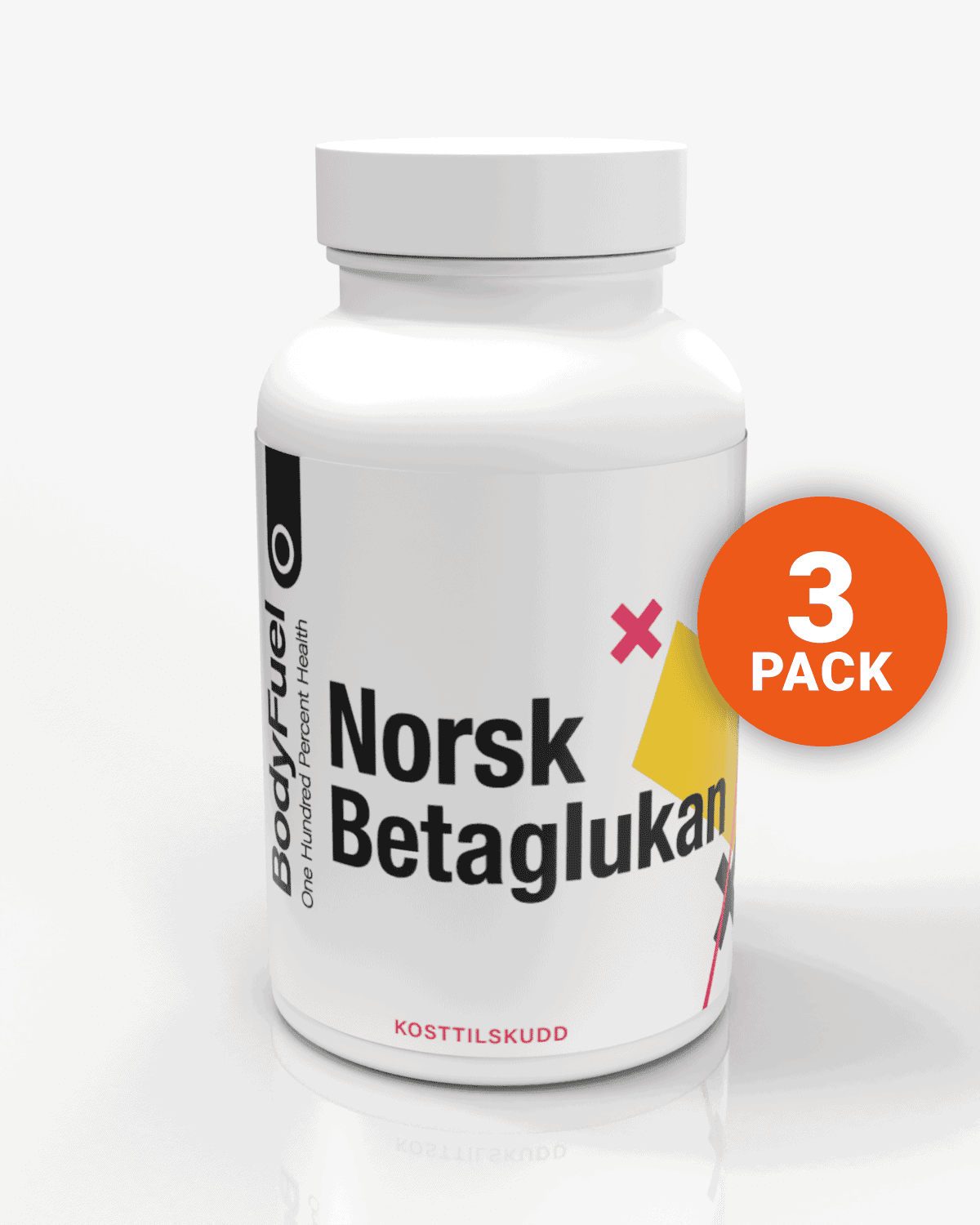 BodyFuel Norsk Betaglukan 1.3/1.6 (3-pack)