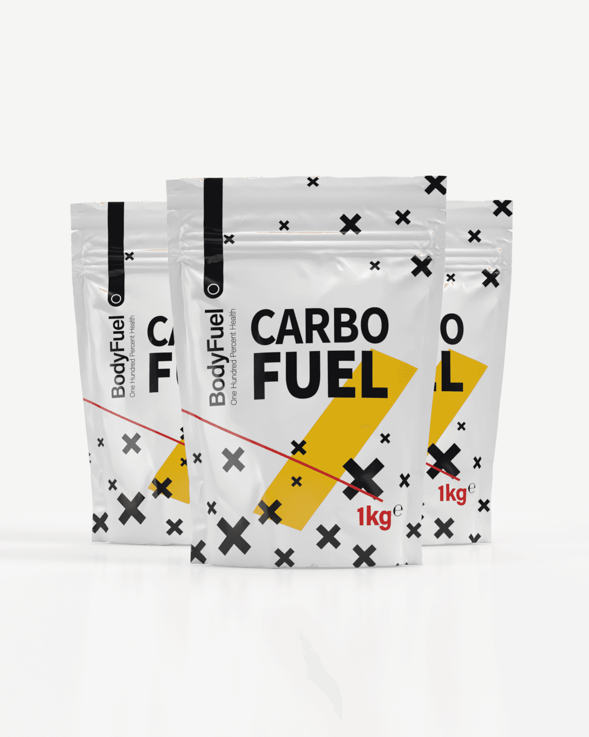 BodyFuel Carbo Fuel 3x1000g - TREPAKNING!