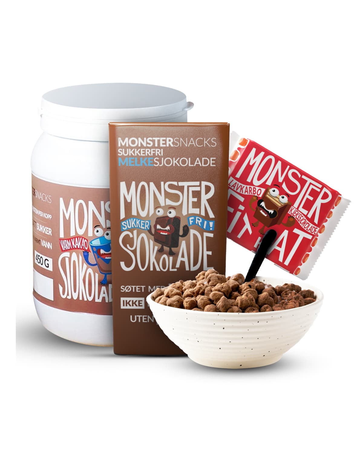 Sjokoladepakken fra Monster Supersnacks