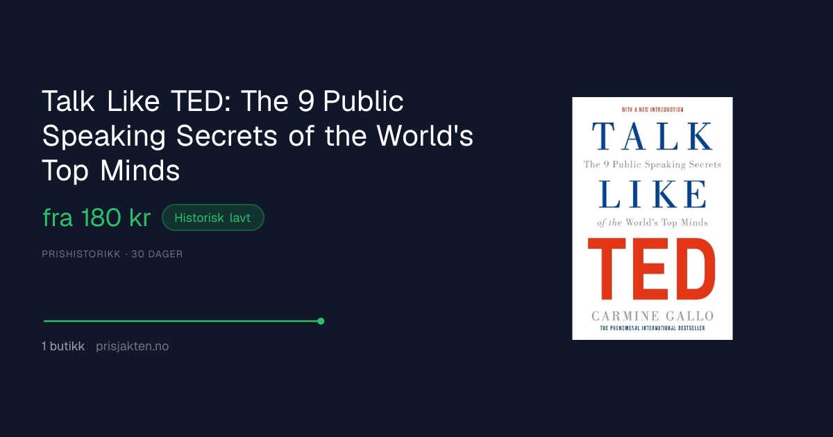 Talk Like TED: The 9 Public Speaking Secrets of the World's Top Minds ...