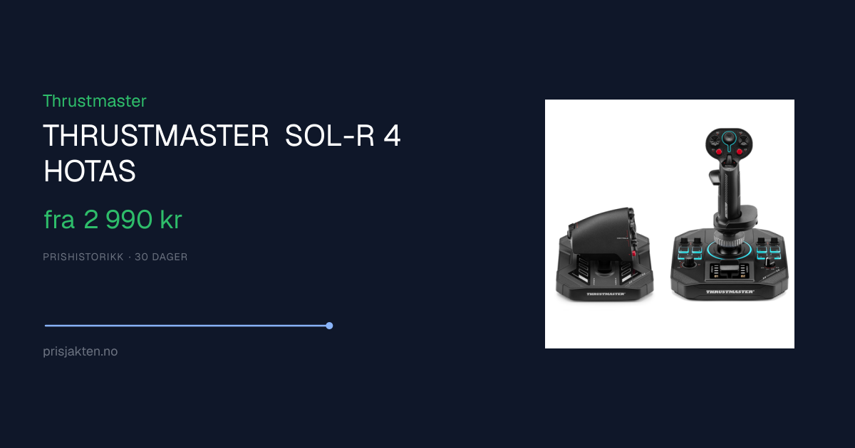 THRUSTMASTER SOL-R 4 HOTAS | Prisjakten.no